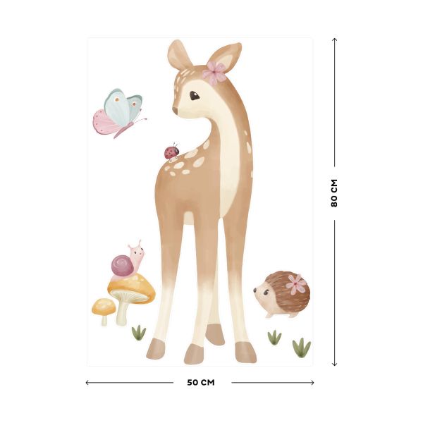 Little Dutch Muurstickers Fairy Garden 55 x 80 cm Little Dutch Muurstickers Fairy Garden 55 x 80 cm