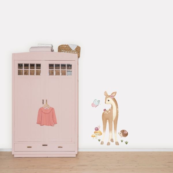 Little Dutch Muurstickers Fairy Garden 55 x 80 cm Little Dutch Muurstickers Fairy Garden 55 x 80 cm