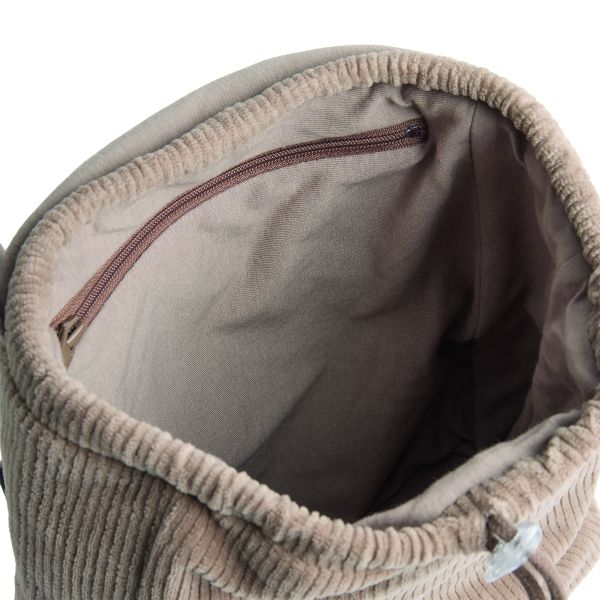 Witlof For Kids Bunny Rugzak - Velvet Rib - Warm Grey