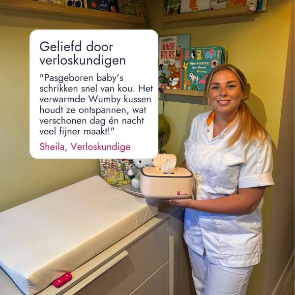 Wumby Verwarmd Aankleedkussen - 67 x 45 cm - Vanilla Wumby Verwarmd Aankleedkussen - 67 x 45 cm - Vanilla
