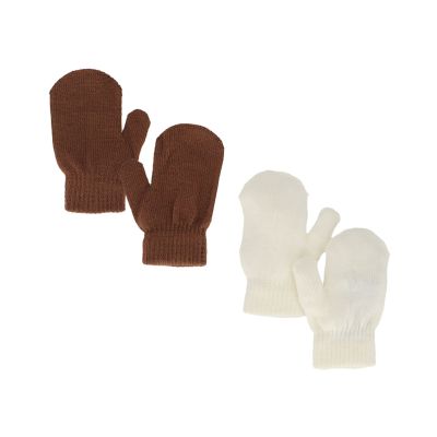 Sarlini Wanten Knit Multi Offwhite 2-Pack One size Sarlini Wanten Knit Multi Offwhite 2-Pack One size