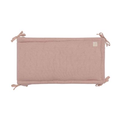 Jollein Cosy Knit Boxbumper - 180 x 30 cm - Wild Rose