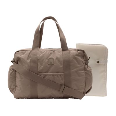 Jollein Lily Embossed Luiertas - Milky Coffee Jollein Lily Embossed Luiertas - Milky Coffee