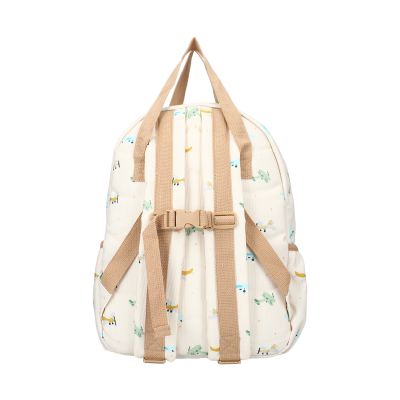 Kidzroom Lille Small Talk Rugzak - Beige Kidzroom Lille Small Talk Rugzak - Beige
