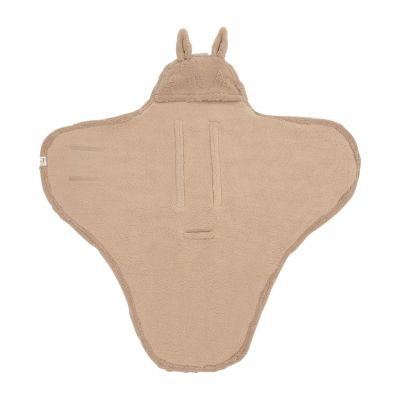 Jollein Wikkeldeken - Biscuit - Miffy Jacquard Teddy Jollein Wikkeldeken - Biscuit - Miffy Jacquard Teddy