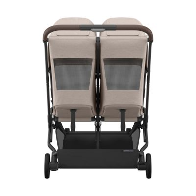 UPPAbaby MINU Duo Buggy - Ada Carbon Frame Met Kastanje Bruin Leer UPPAbaby MINU Duo Buggy - Ada Carbon Frame Met Kastanje Bruin Leer