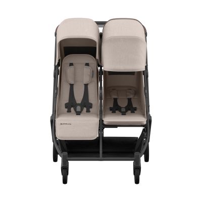 UPPAbaby MINU Duo Buggy - Ada Carbon Frame Met Kastanje Bruin Leer UPPAbaby MINU Duo Buggy - Ada Carbon Frame Met Kastanje Bruin Leer