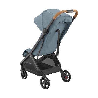 UPPAbaby MINU V3 Buggy Dillan - Stone Blue/Carbon Frame Met Zandbruin Leer UPPAbaby MINU V3 Buggy Dillan - Stone Blue/Carbon Frame Met Zandbruin Leer