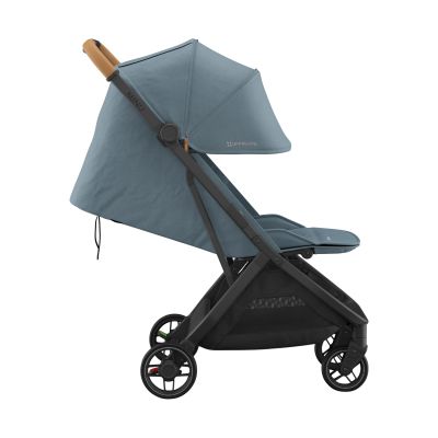 UPPAbaby MINU V3 Buggy Dillan - Stone Blue/Carbon Frame Met Zandbruin Leer UPPAbaby MINU V3 Buggy Dillan - Stone Blue/Carbon Frame Met Zandbruin Leer
