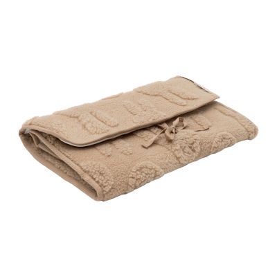 Jollein Verschoningsmat - Met Opbergvak - Miffy Jacquard Teddy - Biscuit 