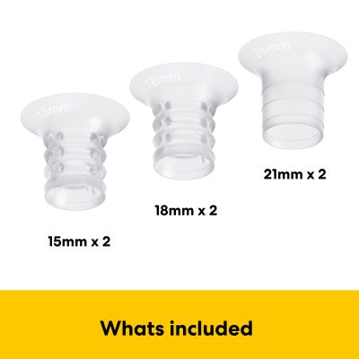 Medela Siliconen Inserts Voor 24 mm Borstschild