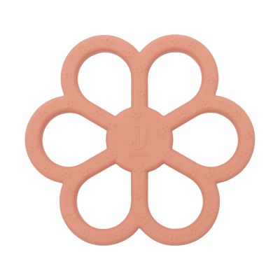 Jollein Bijtring - Flower - Coral Rose