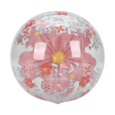 Little Dutch Pink Flowers 3D Figuur Strandbal
