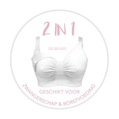 Carriwell Voedingsbeha Carri-Gelbeugel Wit S Carriwell Voedingsbeha Carri-Gelbeugel Wit S