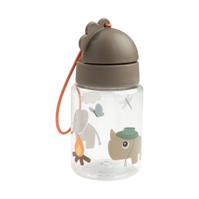 Done By Deer Drinkfles Met Rietje - Tiny Trails - 280 ml