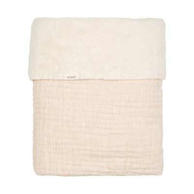 Koeka Wiegdeken Teddy Rivoli Warm White 75 x 100 cm Koeka Wiegdeken Teddy Rivoli Warm White 75 x 100 cm