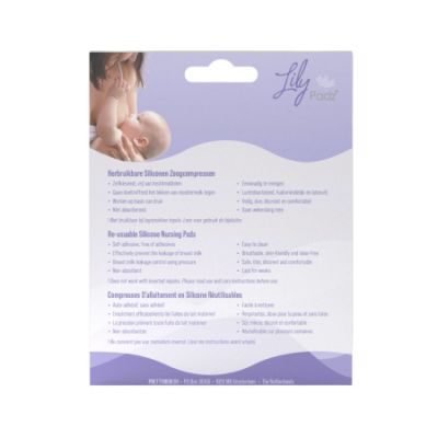 LilyPadz Herbruikbare Siliconen Zoogcompressen 2-Pack
LilyPadz Herbruikbare Siliconen Zoogcompressen 2-Pack