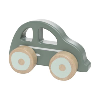 Jollein Houten Auto Op Wielen - 3 Stuks Jollein Houten Auto Op Wielen - 3 Stuks