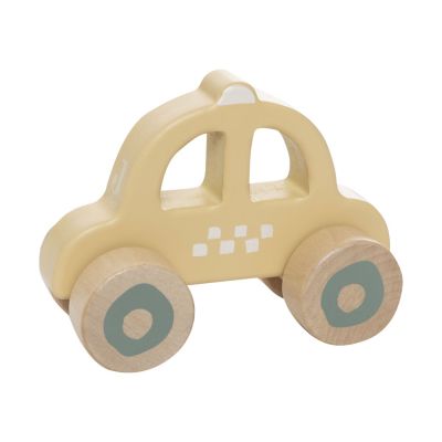 Jollein Houten Auto Op Wielen - 3 Stuks Jollein Houten Auto Op Wielen - 3 Stuks