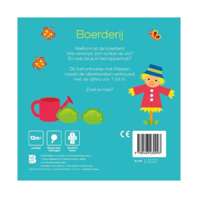 Ballon Flappenboek - Mijn Eerste Flappenboek - Boerderij Ballon Flappenboek - Mijn Eerste Flappenboek - Boerderij