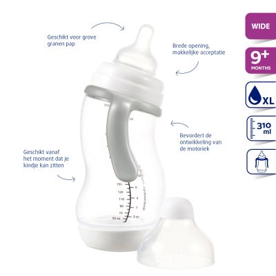 Difrax S-Fles Papfles XL 310ml Difrax S-Fles Papfles XL 310ml