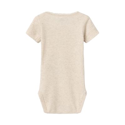 Name It Romper Kab Lace Korte Mouw Peyote Melange maat 50 Name It Romper Kab Lace Korte Mouw Peyote Melange maat 50