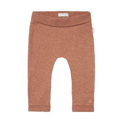 Noppies Broek Rib Naura Cafe Au Lait Melange maat 62 Noppies Broek Rib Naura Cafe Au Lait Melange maat 62