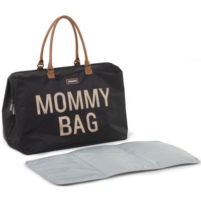 Childhome Mommy Bag Groot Black Gold