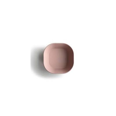 Mushie Kom Vierkant Blush (2 stuks) Mushie Kom Vierkant Blush (2 stuks)