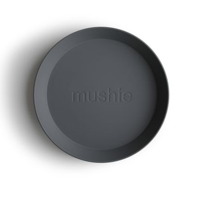 Mushie Bord Rond Smoke (2 stuks) Mushie Bord Rond Smoke (2 stuks)