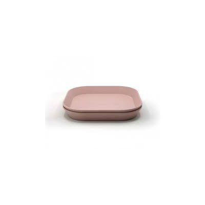 Mushie Bord Vierkant Blush (2 stuks) Mushie Bord Vierkant Blush (2 stuks)