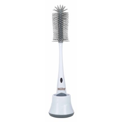 Nûby Flessenborstel Silicone Met Houder Nûby Flessenborstel Silicone Met Houder