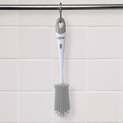 Nûby Flessenborstel Silicone Met Houder Nûby Flessenborstel Silicone Met Houder