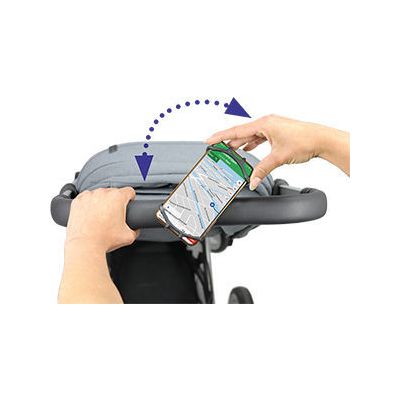 Dooky Universal Phone Holder Black Dooky Universal Phone Holder Black