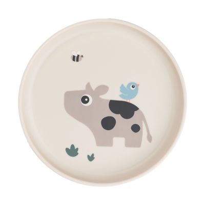 Done By Deer Bord - Rond - Silicone - 18 cm