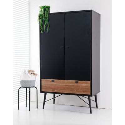 TWF Hanglegkast 2-deurs Retro Black