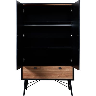 TWF Hanglegkast 2-deurs Retro Black
