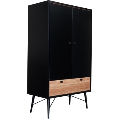 TWF Hanglegkast 2-deurs Retro Black
