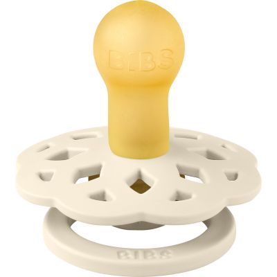 Bibs Fopspeen Boheme Round 0-6mnd Ivory Bibs Fopspeen Boheme Round 0-6mnd Ivory