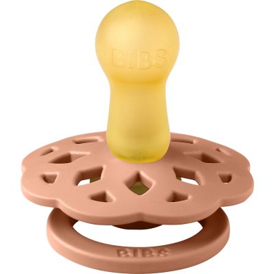 BiBs Boheme Fopspeen - Rond - 0-6 Mnd - Peach BiBs Boheme Fopspeen - Rond - 0-6 Mnd - Peach