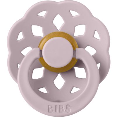 BiBs Boheme Fopspeen - Rond - 6-18 Mnd - Blossom/Dusky/Lilac