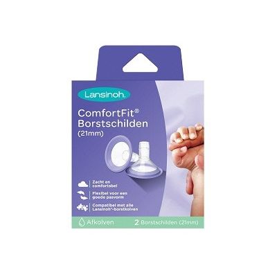 Lansinoh Borstschilden Comfort Fit 21mm 2st. Lansinoh Borstschilden Comfort Fit 21mm 2st.