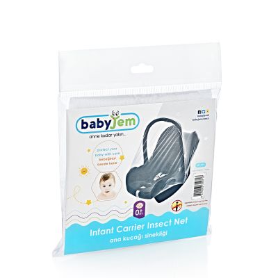 Babyjem Klamboe Zwart Autostoel Babyjem Klamboe Zwart Autostoel