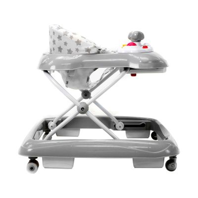 Asalvo Loopstoeltje - Baby Star - Grey Asalvo Loopstoeltje - Baby Star - Grey