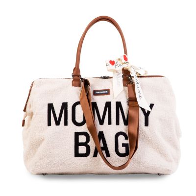 Childhome Mommy Bag Groot Teddy Offwhite Childhome Mommy Bag Groot Teddy Offwhite