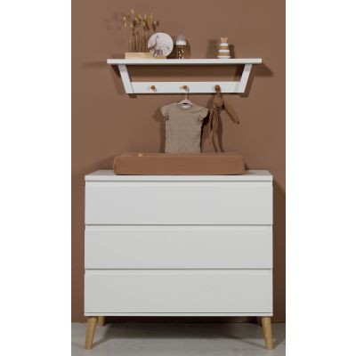 TWF Commode Beach Island White