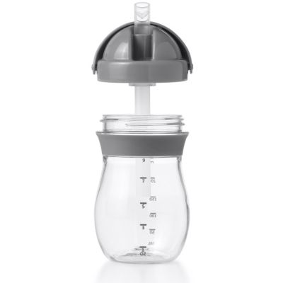 OXO Tot Transitions Rietjesbeker Grey 250 ml OXO Tot Transitions Rietjesbeker Grey 250 ml