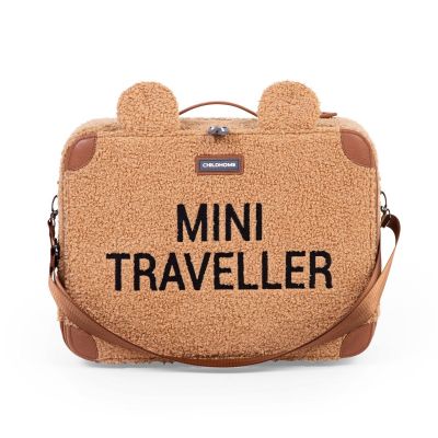 Childhome Mini Traveller Kinderkoffer Teddy Brown Childhome Mini Traveller Kinderkoffer Teddy Brown