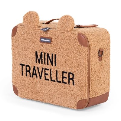 Childhome Mini Traveller Kinderkoffer Teddy Brown Childhome Mini Traveller Kinderkoffer Teddy Brown