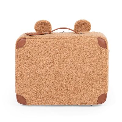 Childhome Mini Traveller Kinderkoffer Teddy Brown Childhome Mini Traveller Kinderkoffer Teddy Brown